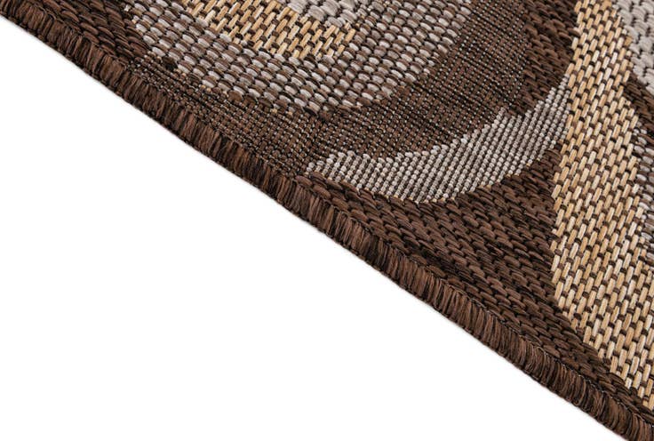 Detail image of 5' x 7' 4 Easy-Clean Modern Indoor / Outdoor Rug
