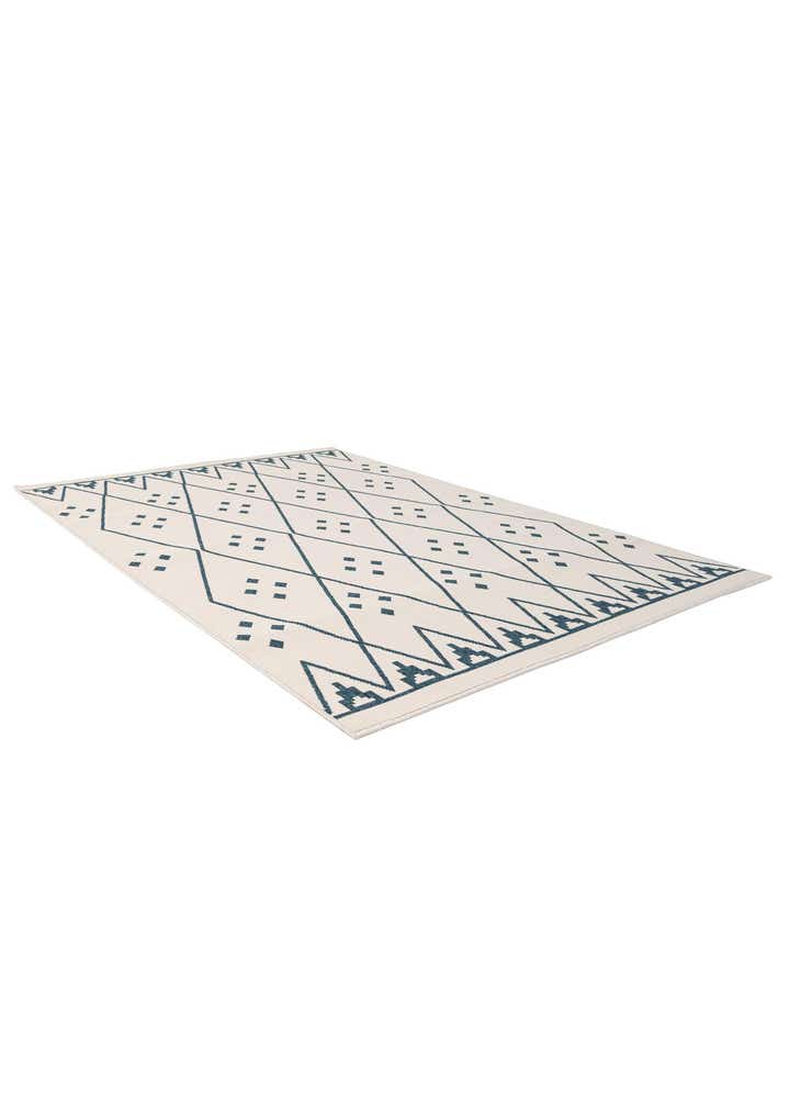 5' 2 x 7' 9 Easy-Clean Modern Indoor / Outdoor Rug
