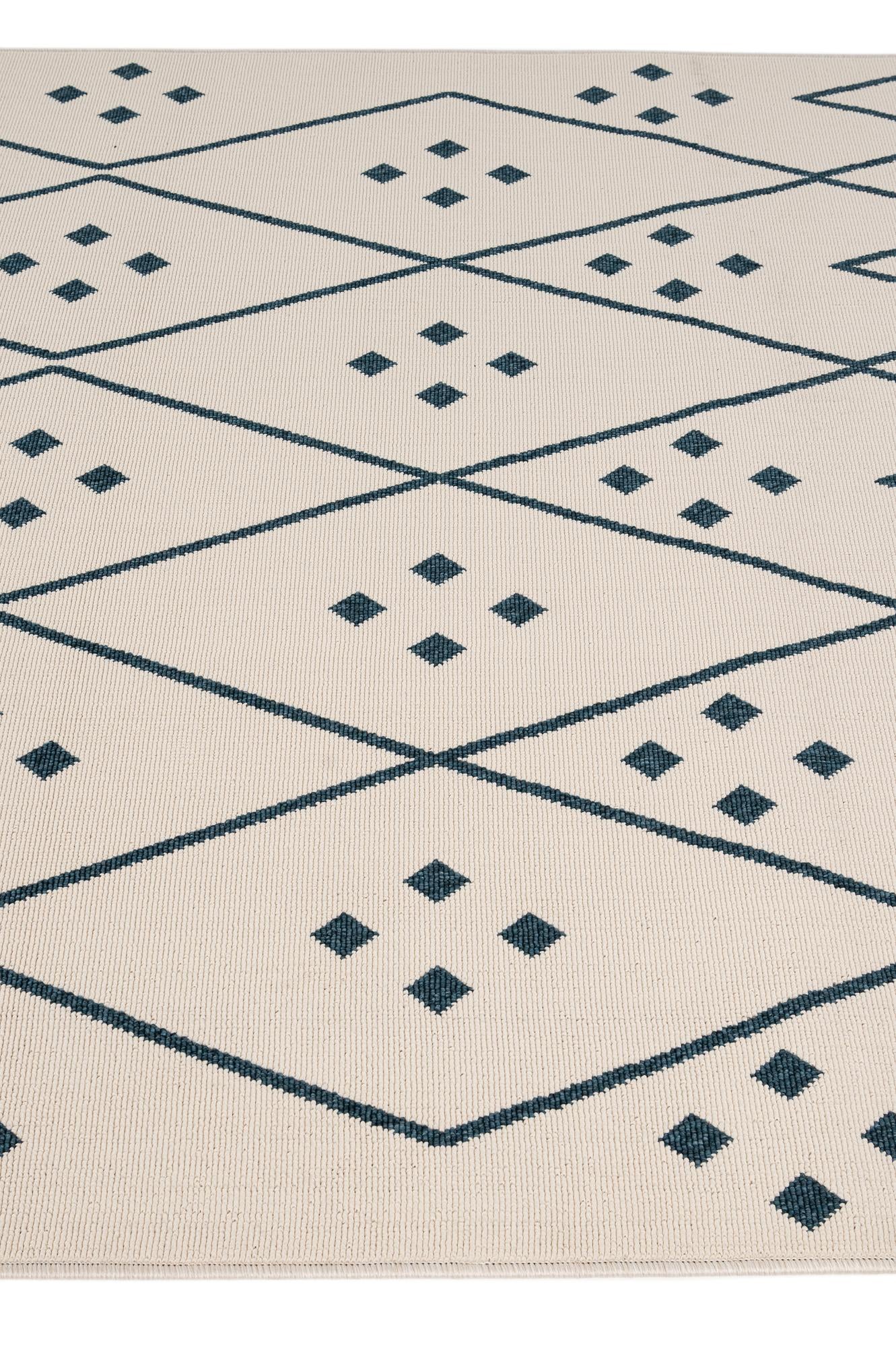 5' 2 x 7' 9 Easy-Clean Modern Indoor / Outdoor Rug