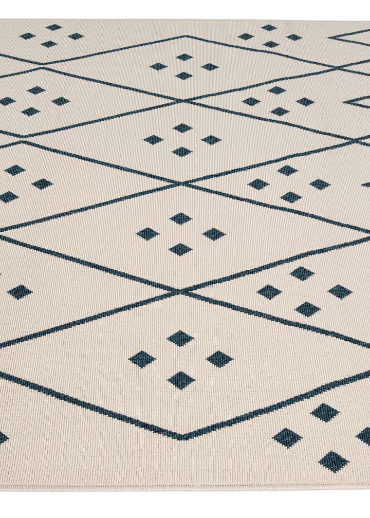 5' 2 x 7' 9 Easy-Clean Modern Indoor / Outdoor Rug