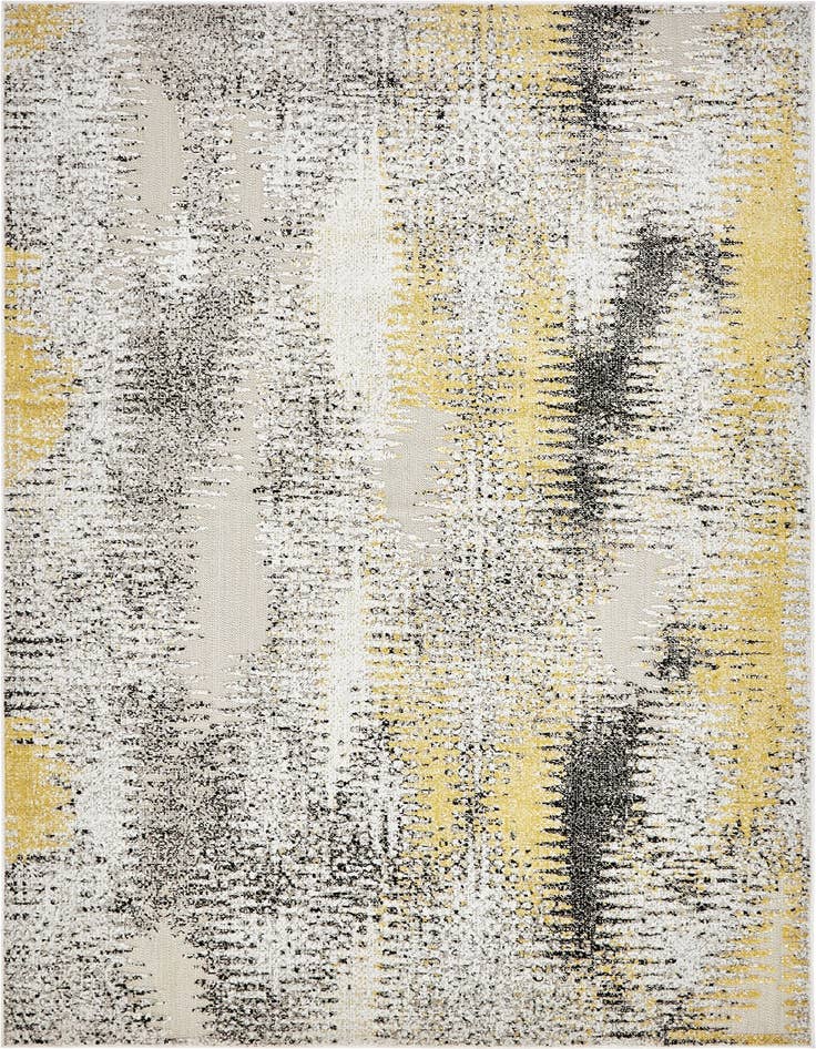 Detail image of 6' x 9' Easy-Clean Modern Indoor / Outdoor Rug