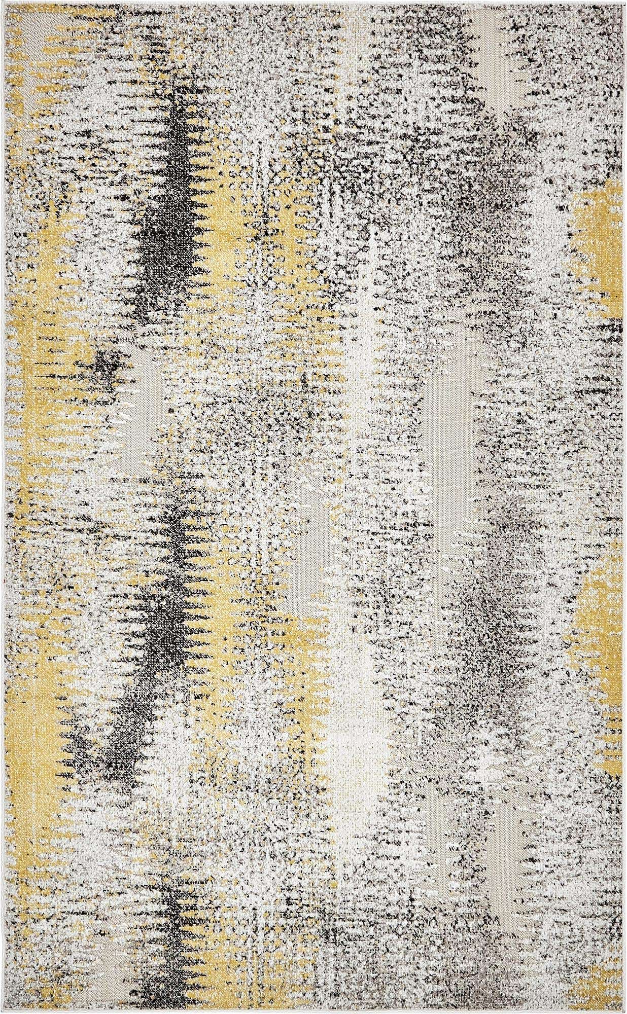 5' x 8' Easy-Clean Modern Indoor / Outdoor Rug