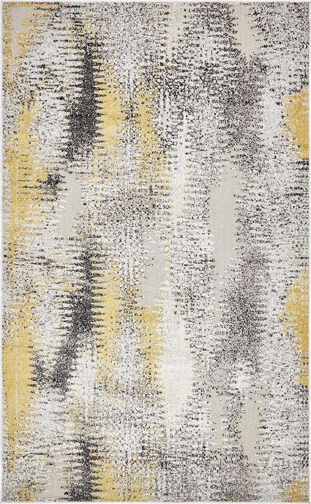 5' x 8' Easy-Clean Modern Indoor / Outdoor Rug