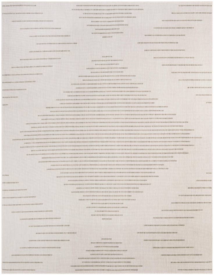 Detail image of 7' 10 x 10' Easy-Clean Modern Indoor / Outdoor Rug