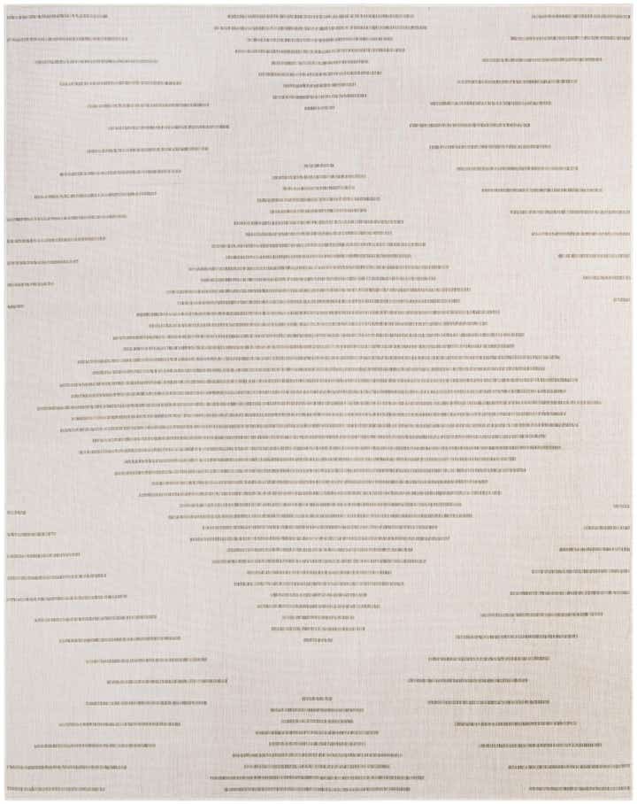 7' 10 x 10' Easy-Clean Modern Indoor / Outdoor Rug