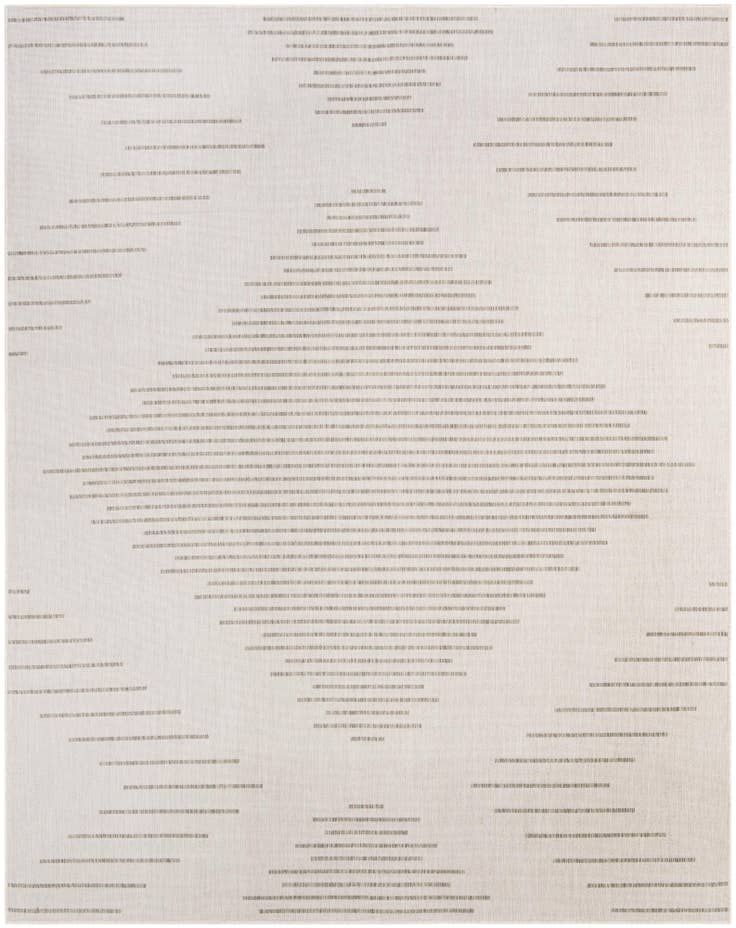 Detail image of 7' 10 x 10' Easy-Clean Modern Indoor / Outdoor Rug