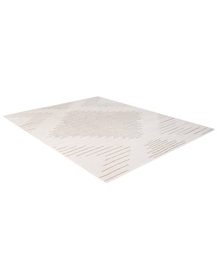 Detail image of 7' 10 x 10' Easy-Clean Modern Indoor / Outdoor Rug