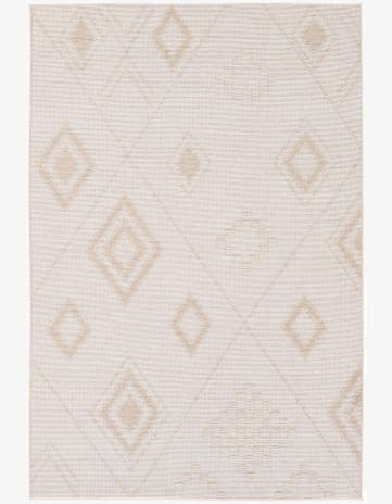 5' x 7' 5 Easy-Clean Modern Indoor / Outdoor Rug