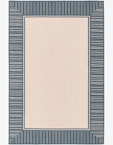 5' x 7' 7 Easy-Clean Modern Indoor / Outdoor Rug