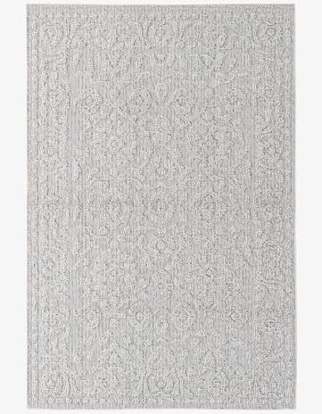 5' 2 x 7' 9 Easy-Clean Modern Indoor / Outdoor Rug