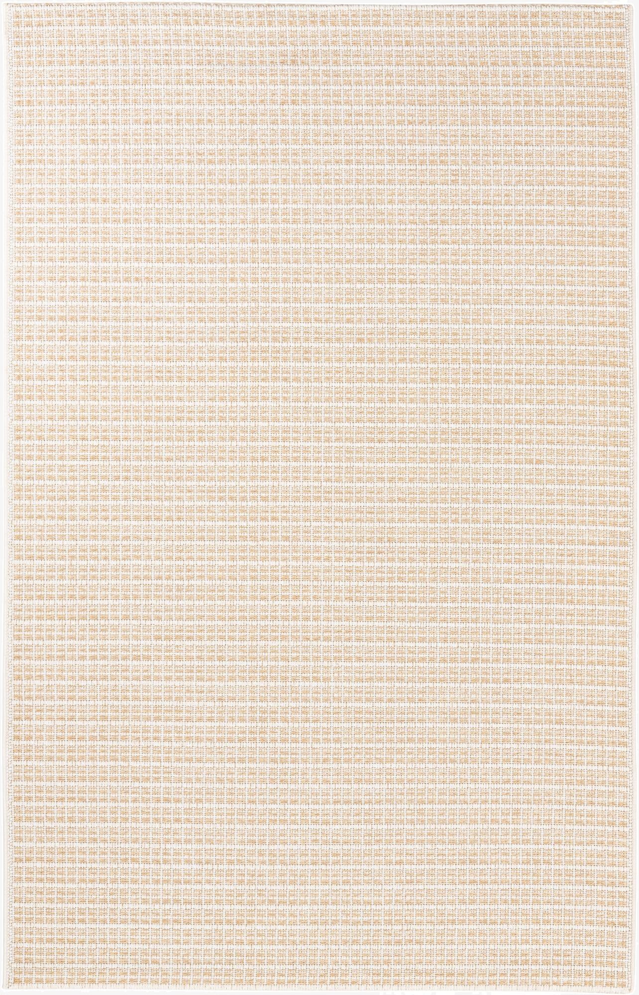 4' 9 x 7' 5 Easy-Clean Modern Indoor / Outdoor Rug