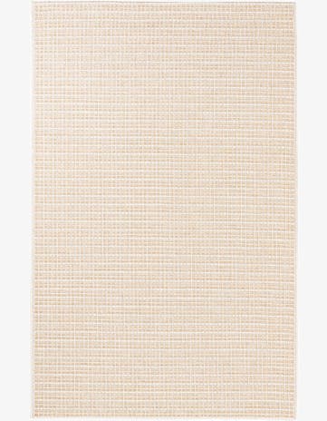 4' 9 x 7' 5 Easy-Clean Modern Indoor / Outdoor Rug