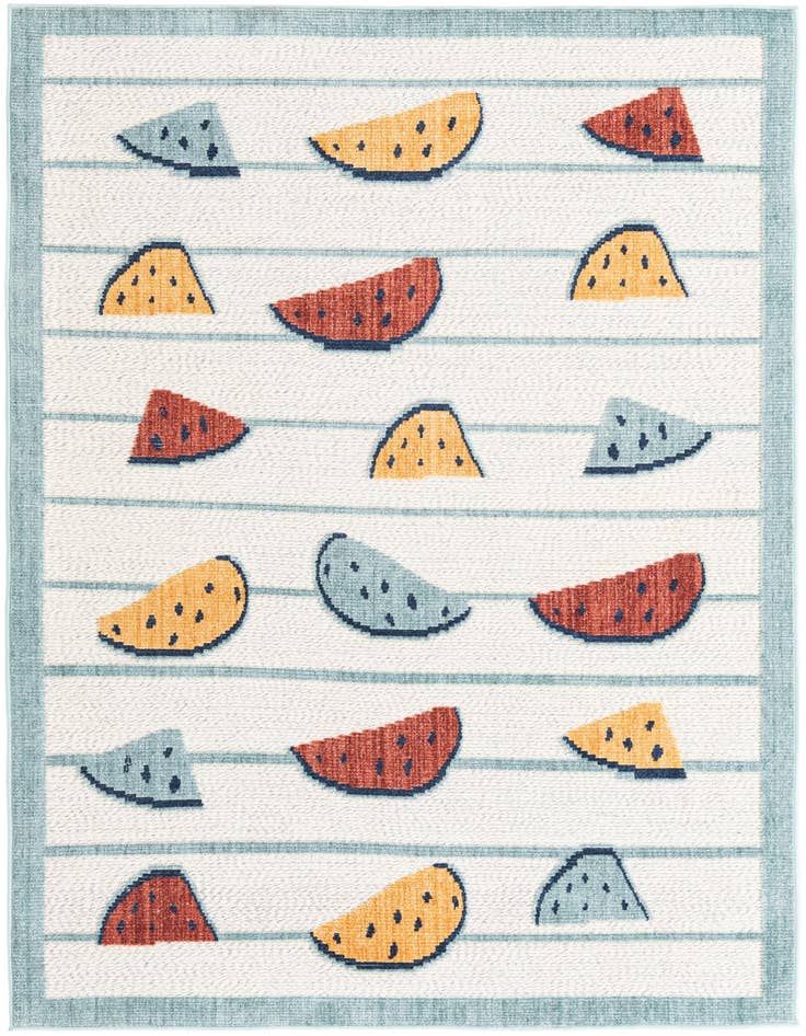 Detail image of 5' x 7' 7 Easy-Clean Indoor / Outdoor Rug