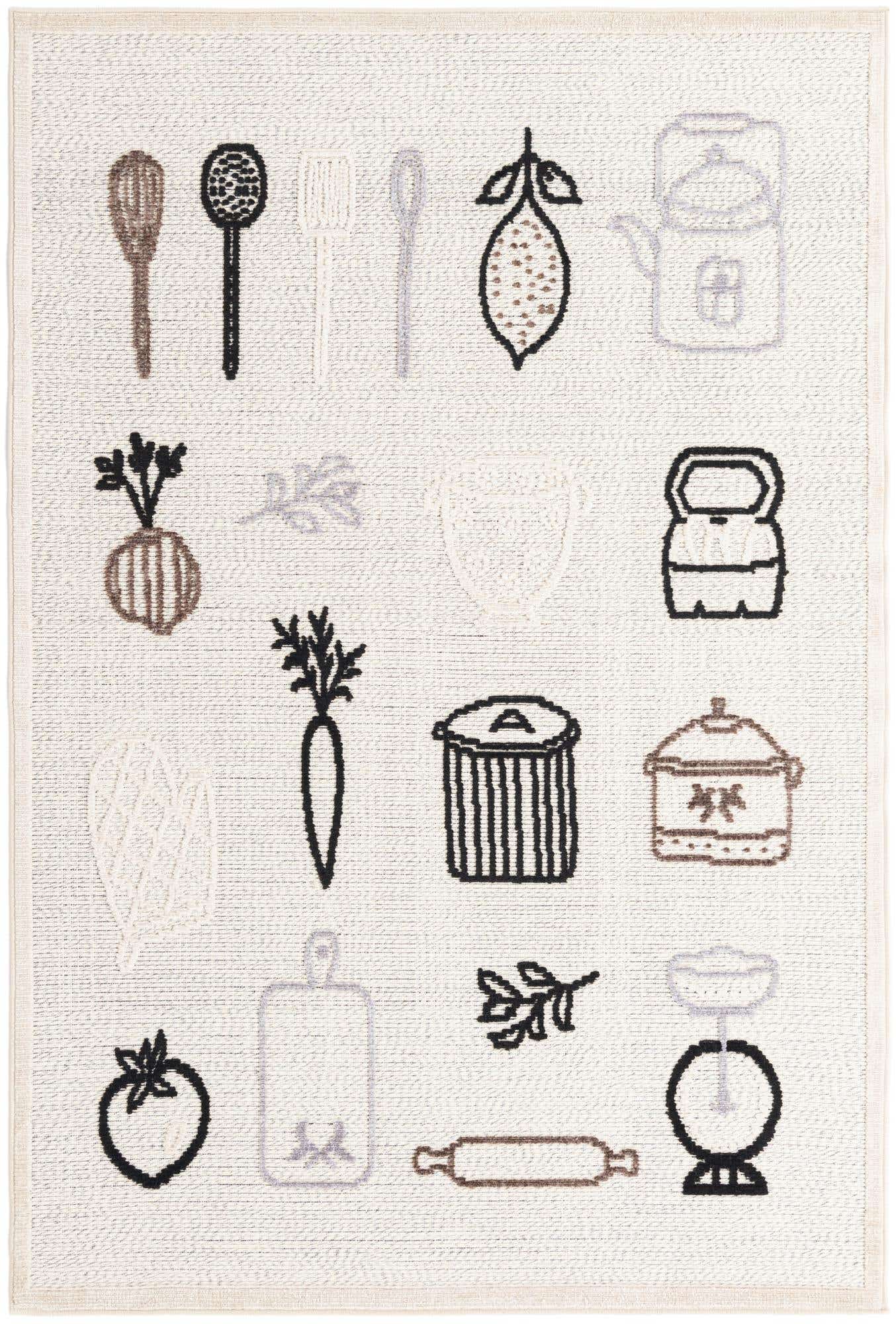 5' x 7' 7 Easy-Clean Indoor / Outdoor Rug