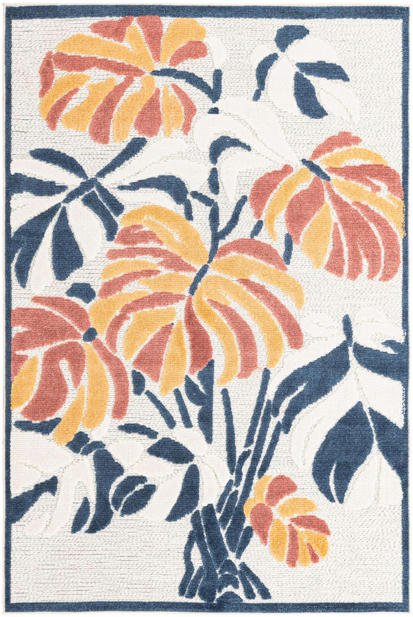 5' x 7' 7 Easy-Clean Indoor / Outdoor Rug