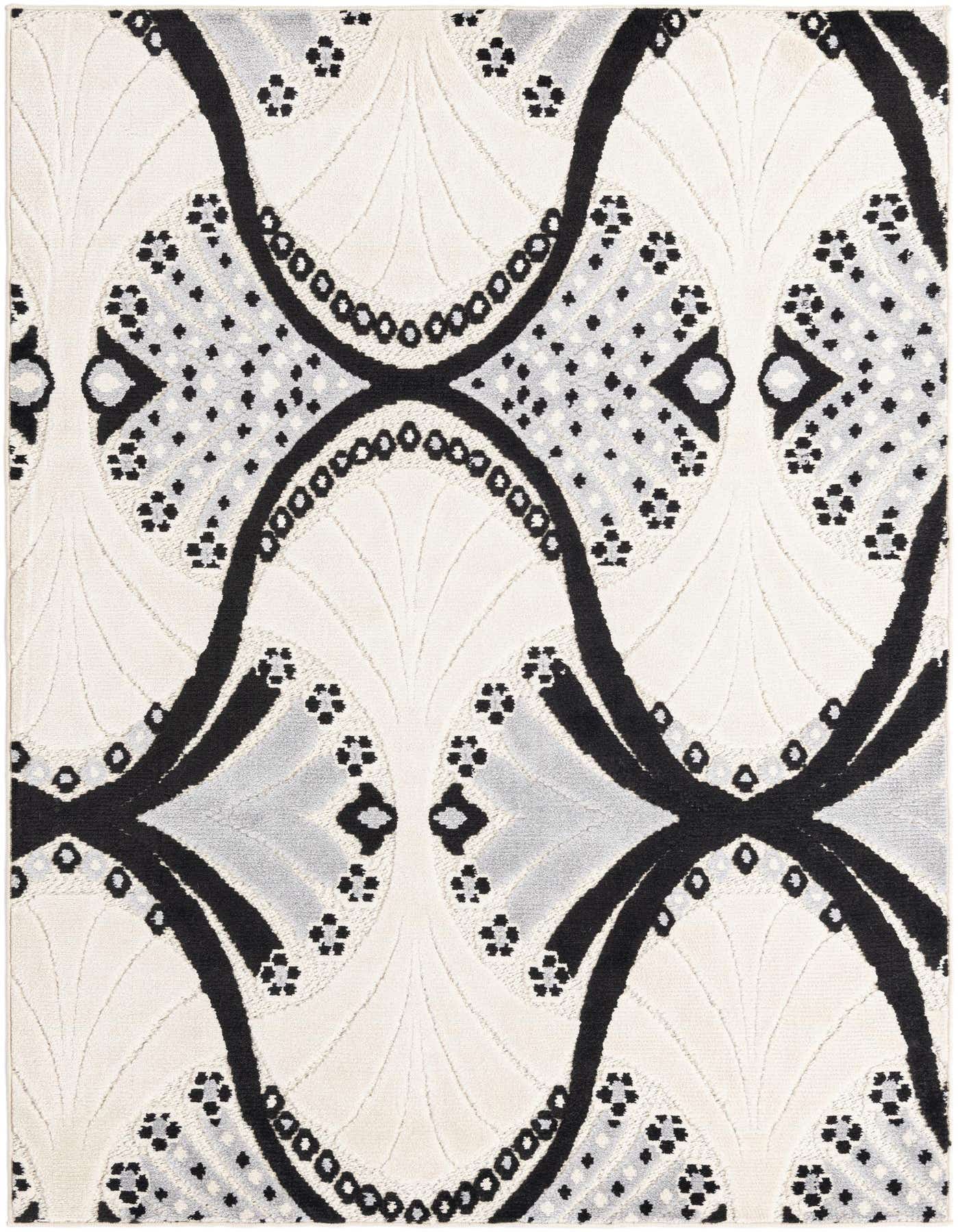 5' 3 x 7' 7 Easy-Clean Indoor / Outdoor Rug