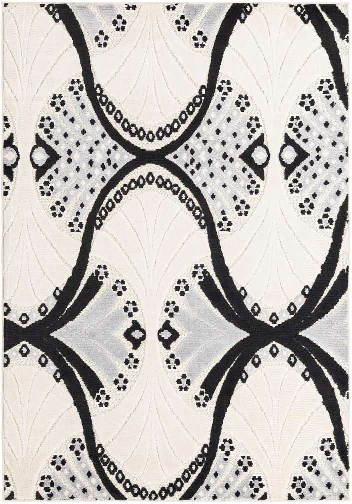 5' 3 x 7' 7 Easy-Clean Indoor / Outdoor Rug