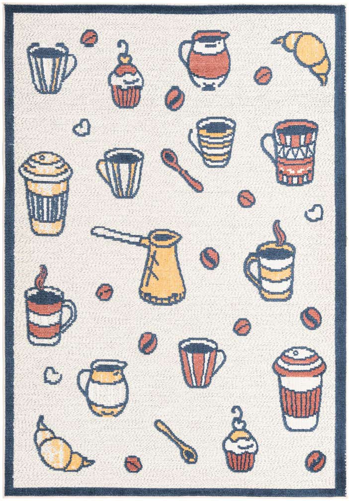 5' x 7' 7 Easy-Clean Indoor / Outdoor Rug