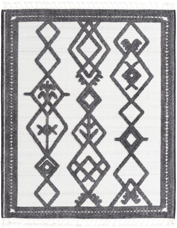 Detail image of 5' 3 x 7' 7 Easy-Clean Indoor / Outdoor Rug