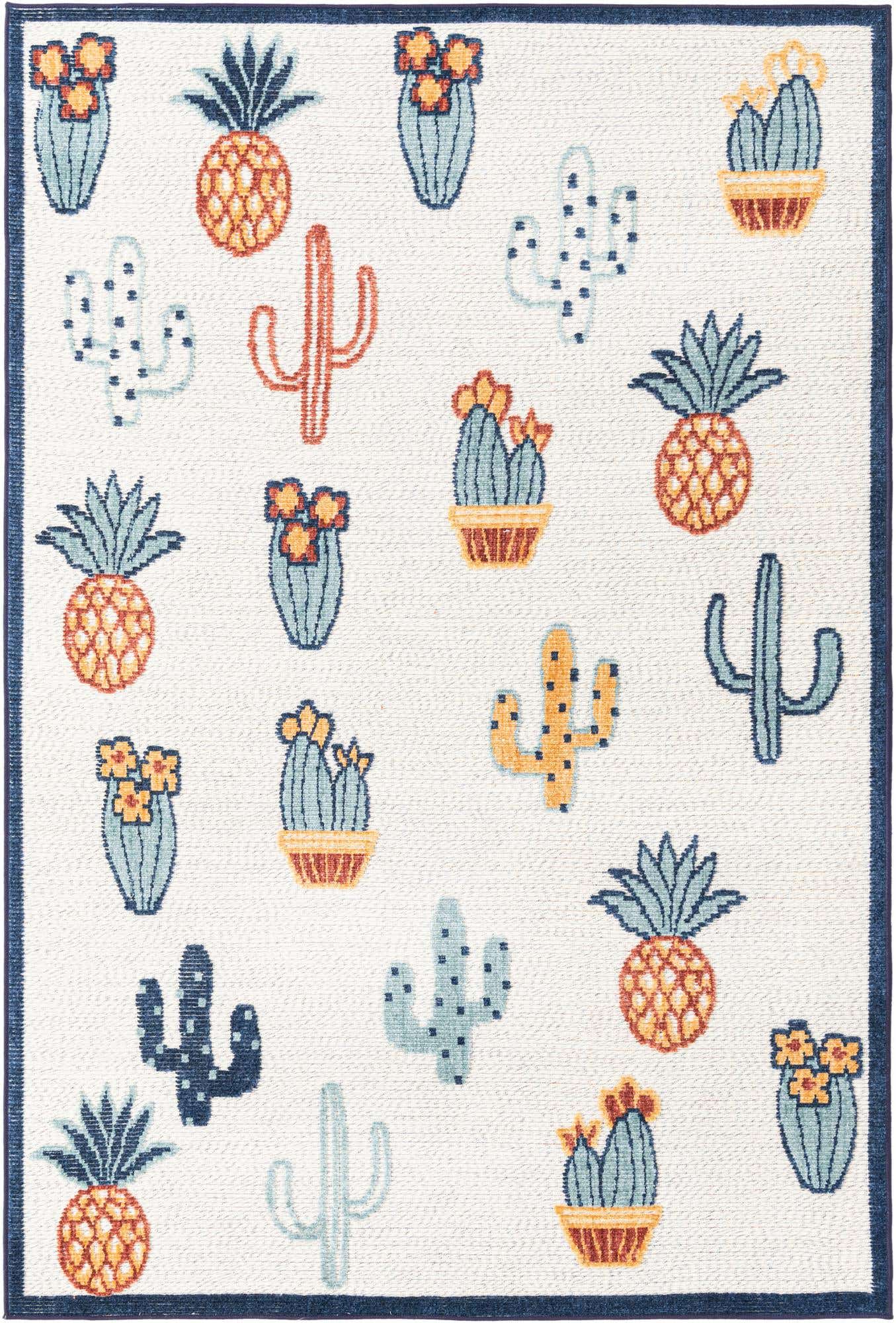 5' x 7' 7 Easy-Clean Indoor / Outdoor Rug