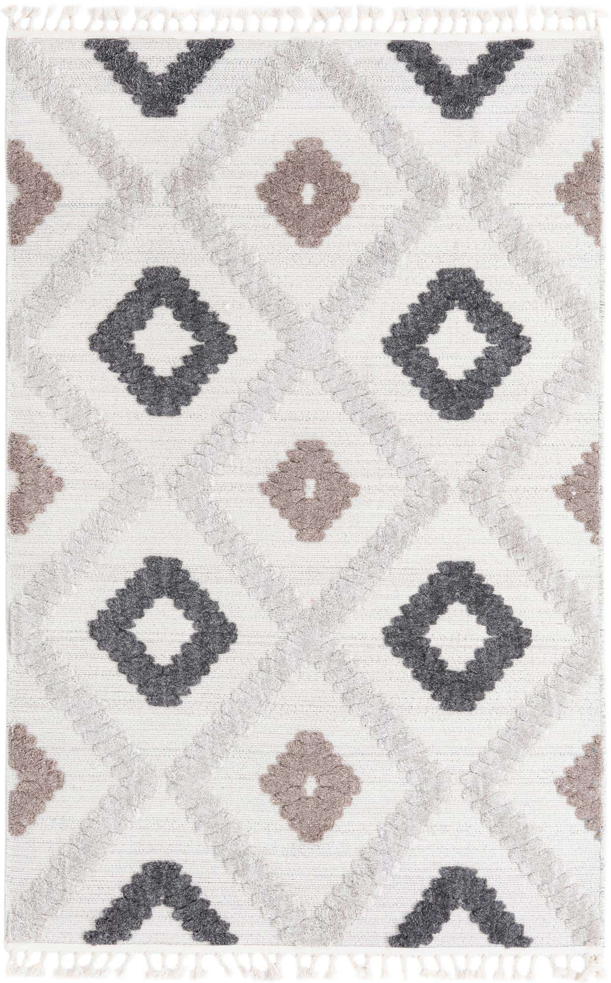 5' 3 x 7' 7 Easy-Clean Indoor / Outdoor Rug