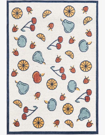 5' x 7' 7 Easy-Clean Indoor / Outdoor Rug