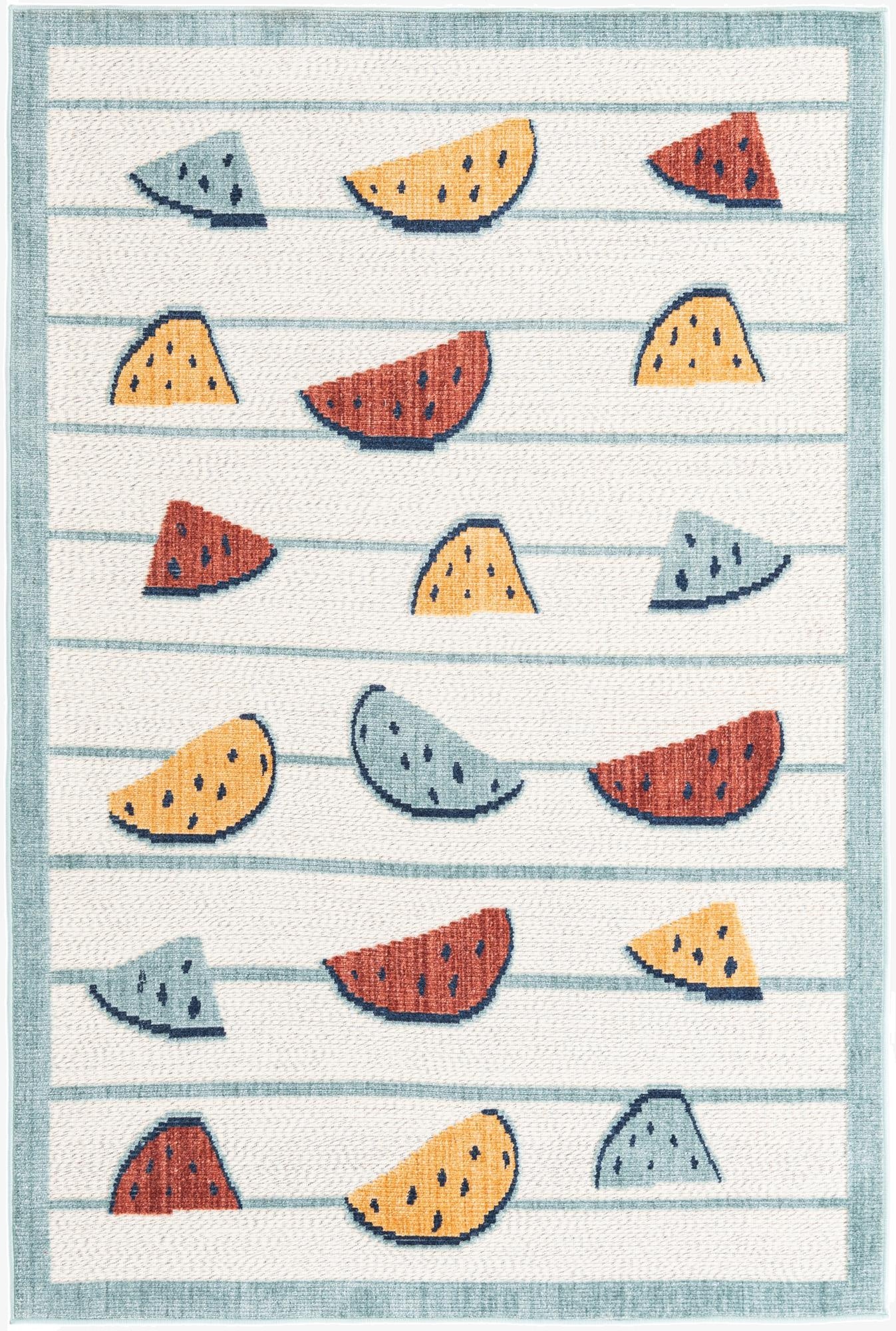 5' x 7' 7  Washable  Indoor / Outdoor Rug