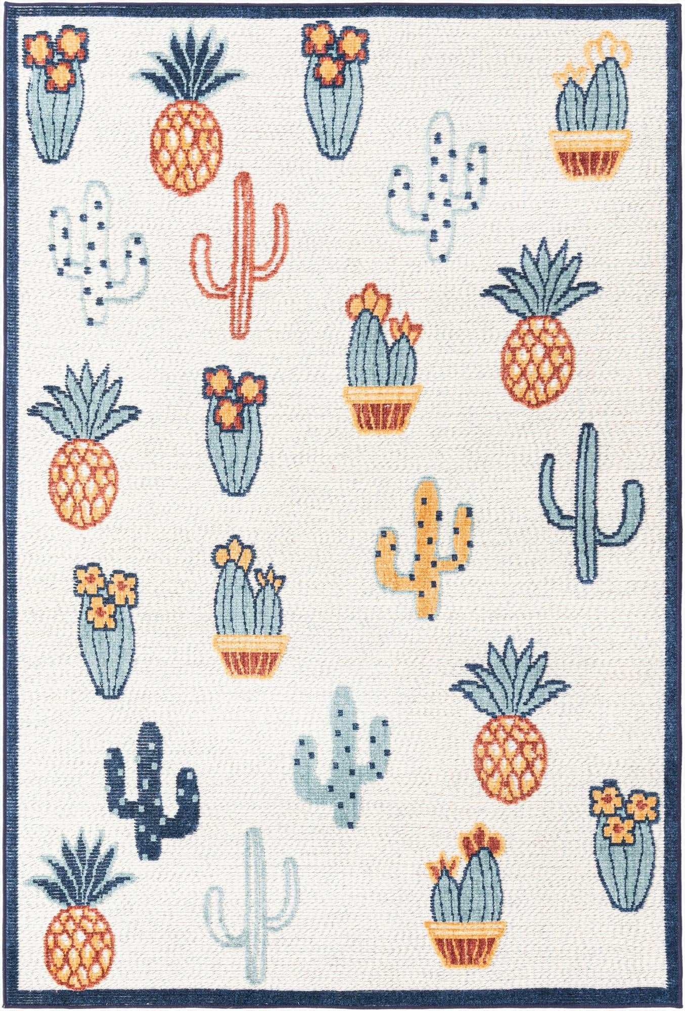 5' x 7' 7 Easy-Clean Indoor / Outdoor Rug