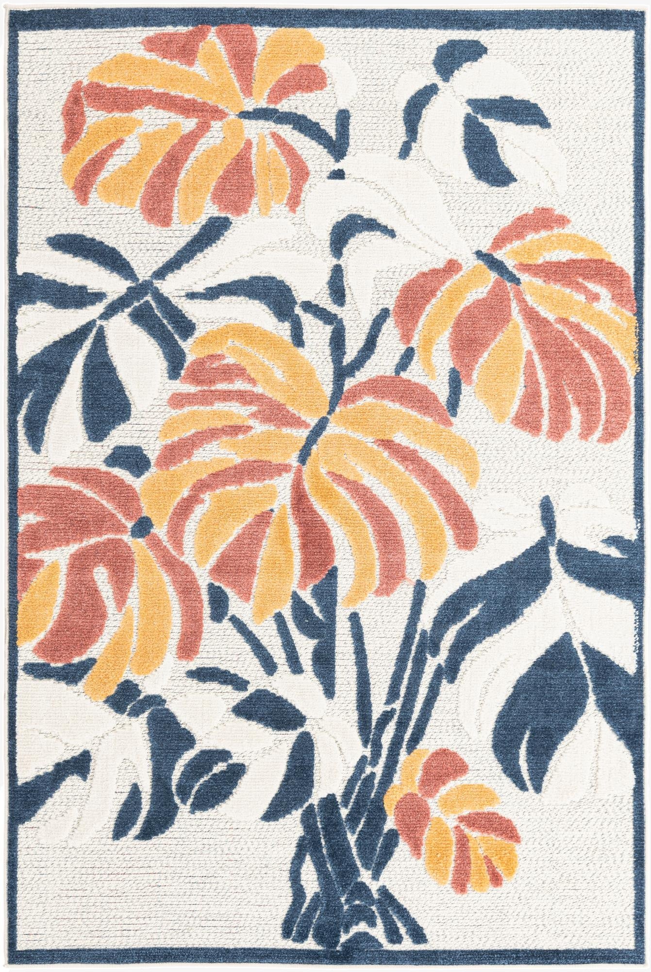 5' x 7' 7 Easy-Clean Indoor / Outdoor Rug