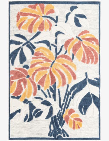 5' x 7' 7 Easy-Clean Indoor / Outdoor Rug