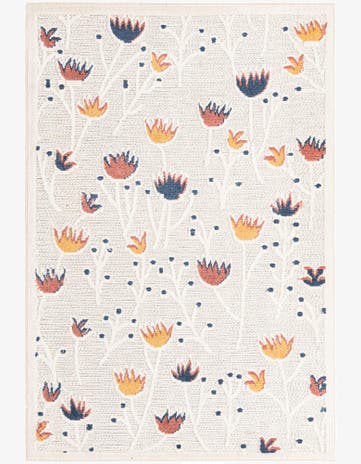 5' x 7' 7 Easy-Clean Indoor / Outdoor Rug