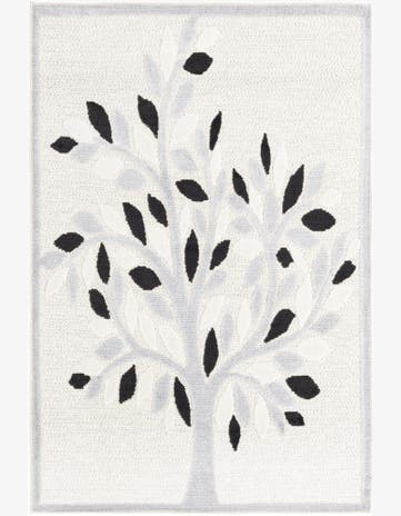 5' 3 x 7' 7 Easy-Clean Indoor / Outdoor Rug