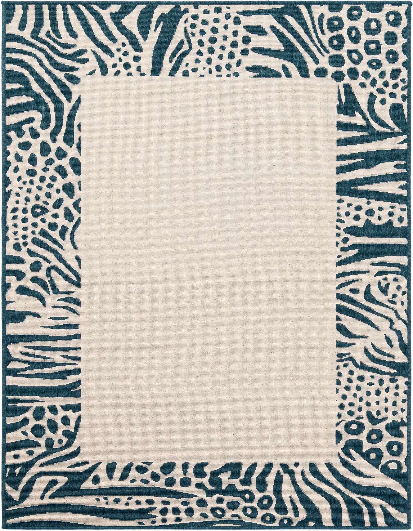 4' x 6' Easy-Clean Safari Indoor / Outdoor Rug