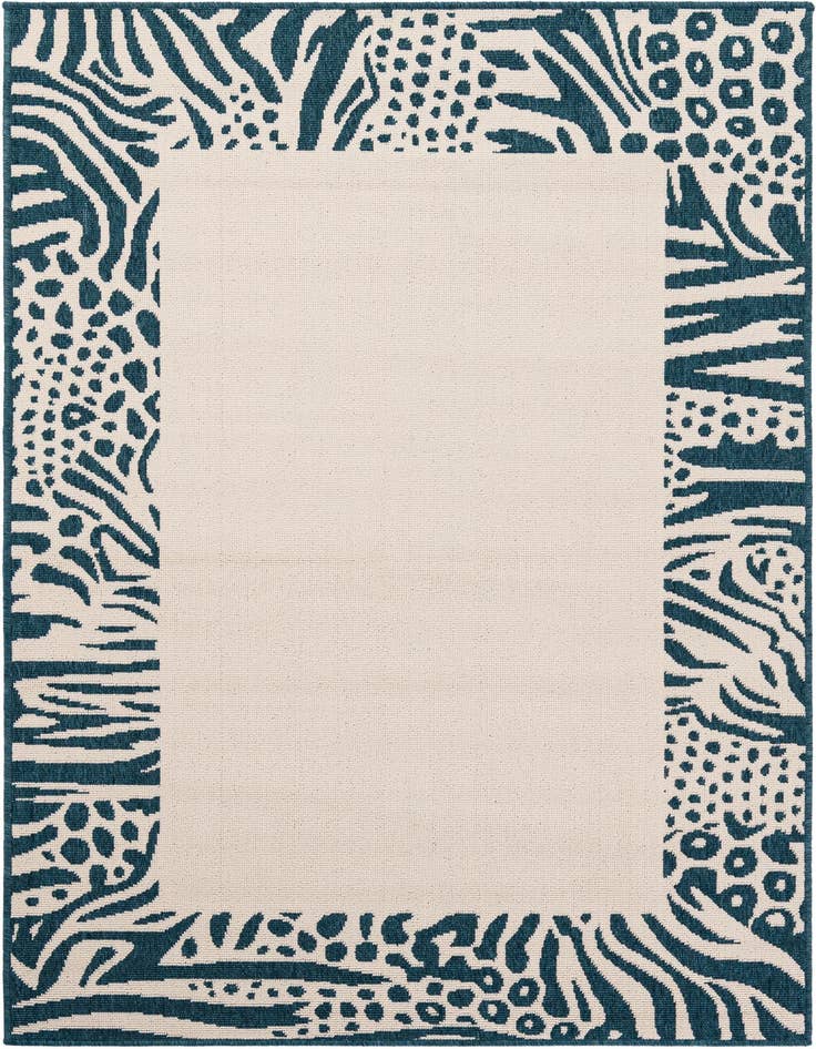 Detail image of 4' x 6' Easy-Clean Safari Indoor / Outdoor Rug