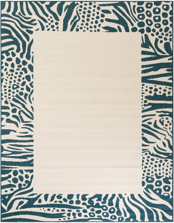 Detail image of 7' 10 x 10' Easy-Clean Safari Indoor / Outdoor Rug