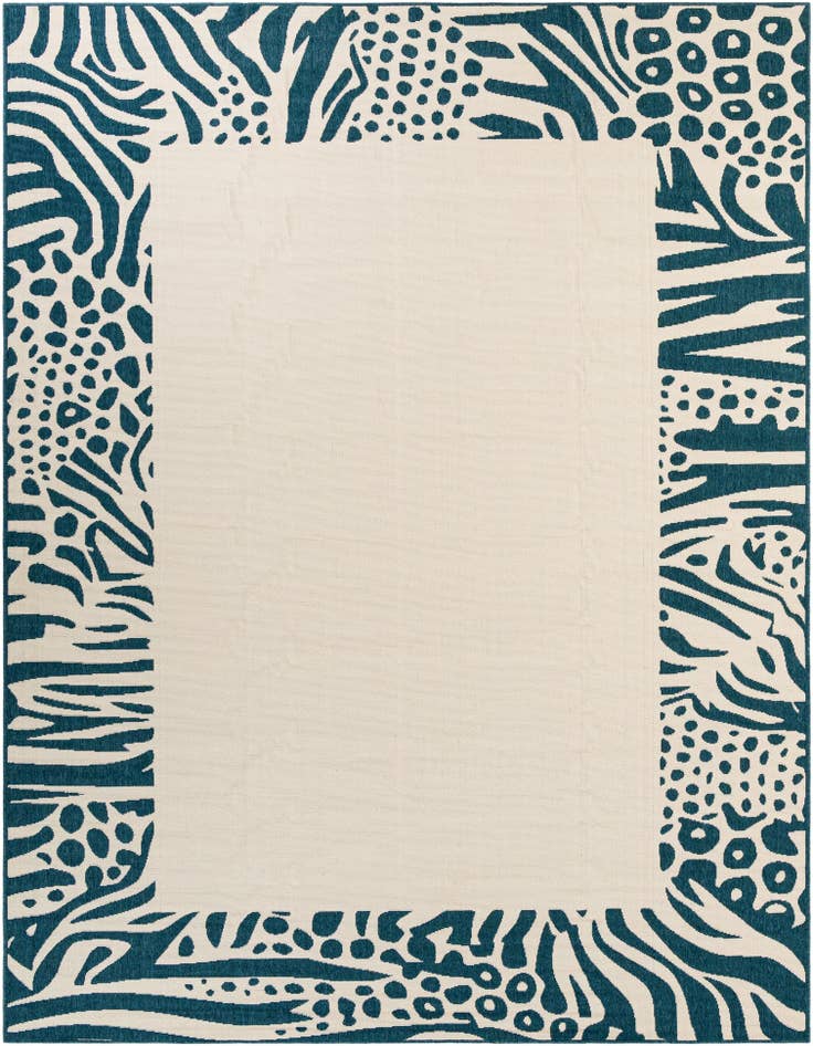 Detail image of 9' x 12' Easy-Clean Safari Indoor / Outdoor Rug