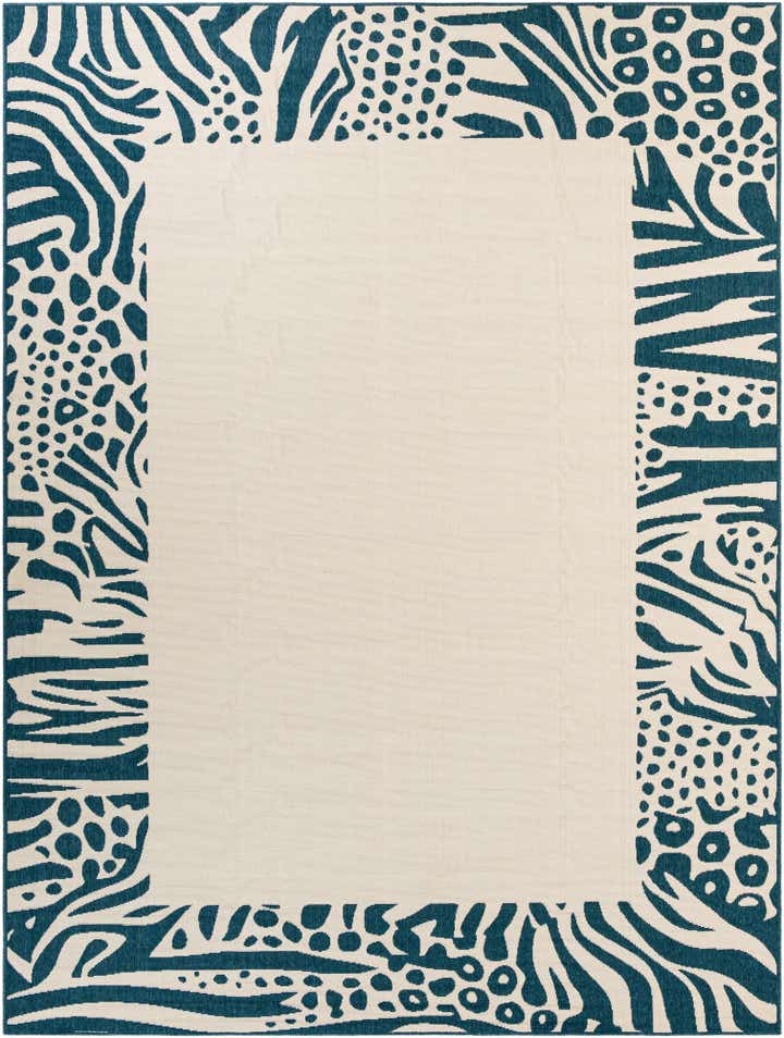9' x 12' Easy-Clean Safari Indoor / Outdoor Rug