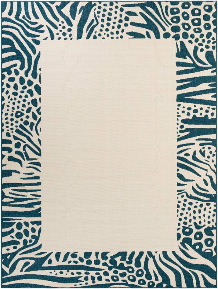 Detail image of 9' x 12' Easy-Clean Safari Indoor / Outdoor Rug