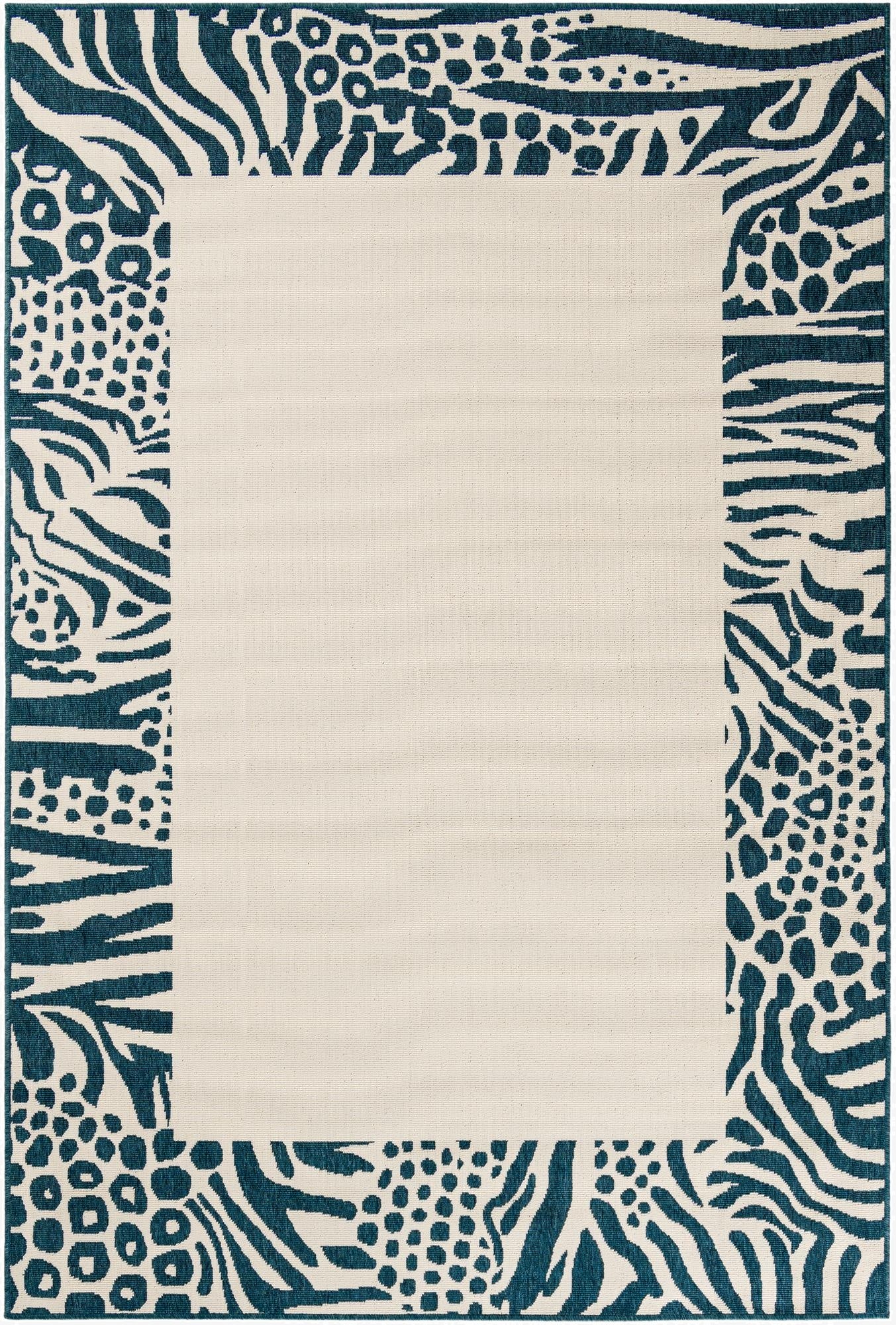 6' x 9'  Washable Safari Indoor / Outdoor Rug