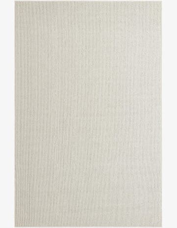 6' 1 x 9' Easy-Clean Solid Indoor / Outdoor Rug