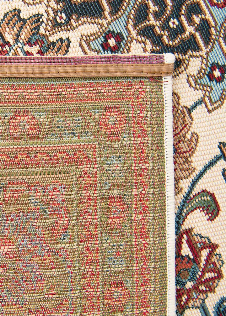 5' 3 x 8' Easy-Clean Traditional Indoor / Outdoor Rug
