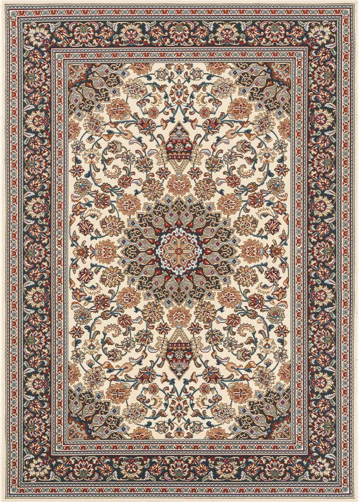 5' 3 x 8' Easy-Clean Traditional Indoor / Outdoor Rug