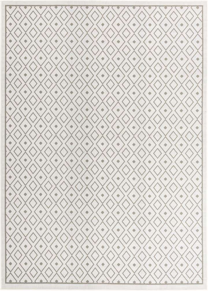 9' x 12' Easy-Clean Trellis Indoor / Outdoor Rug
