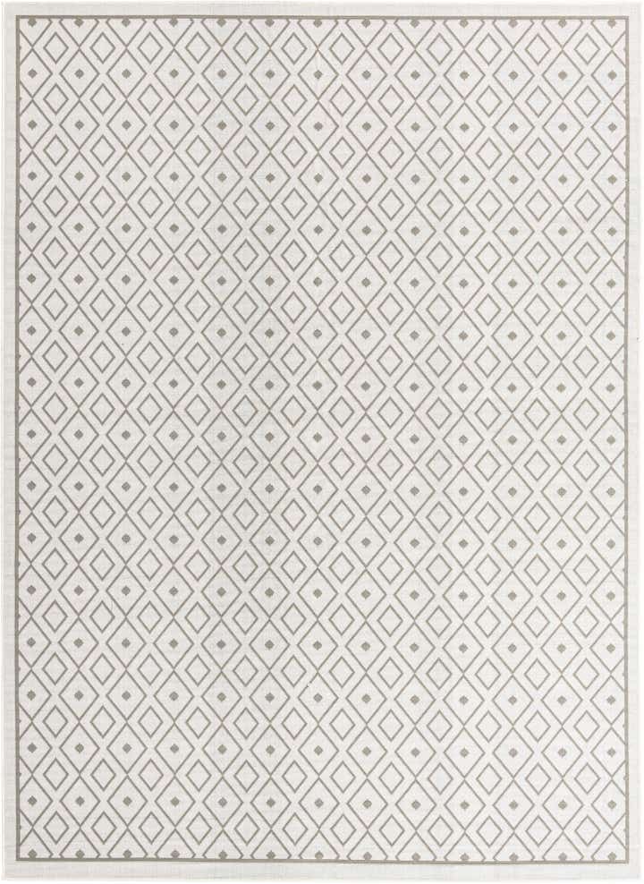 9' x 12' Easy-Clean Trellis Indoor / Outdoor Rug