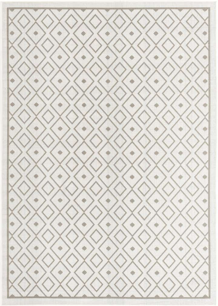 6' x 9' Easy-Clean Trellis Indoor / Outdoor Rug