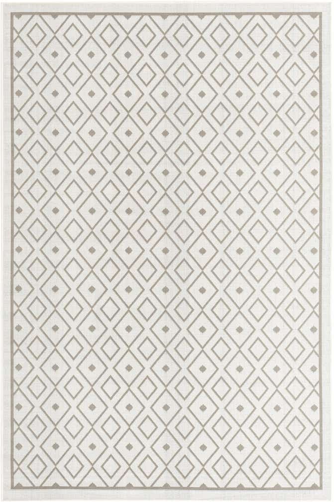6' x 9' Easy-Clean Trellis Indoor / Outdoor Rug