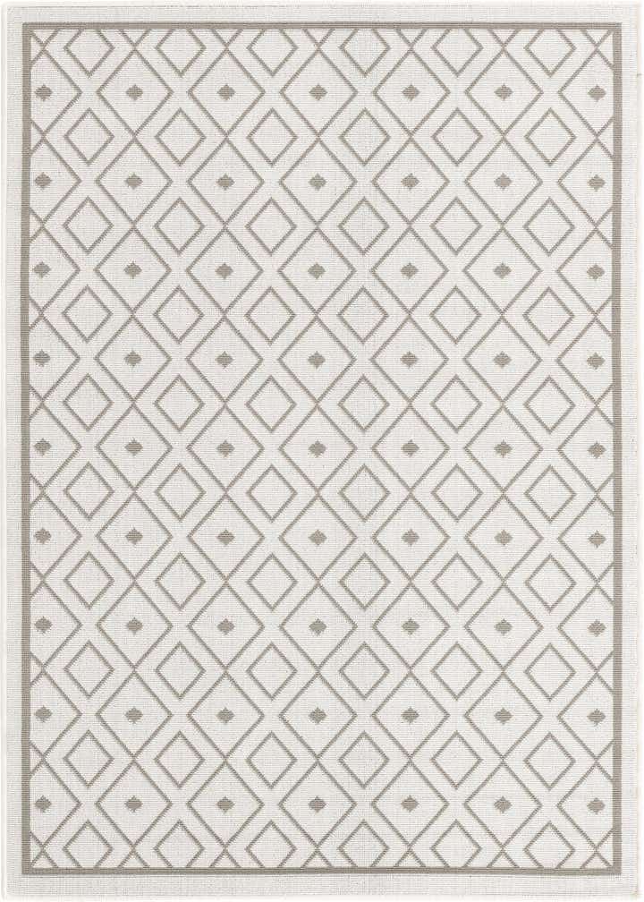 4' x 6' Easy-Clean Trellis Indoor / Outdoor Rug