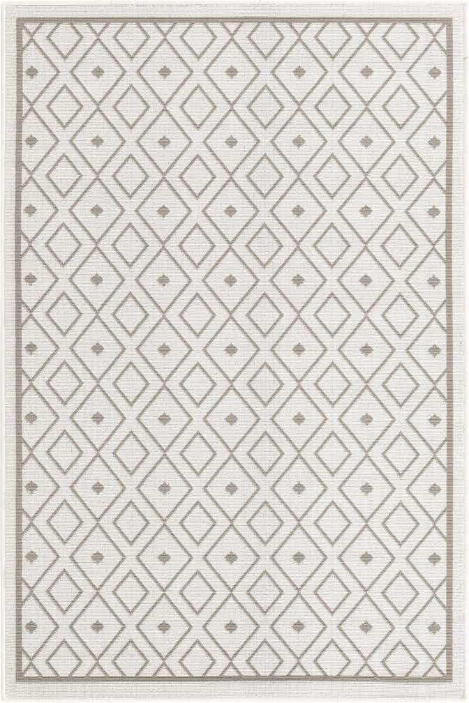 4' x 6' Easy-Clean Trellis Indoor / Outdoor Rug