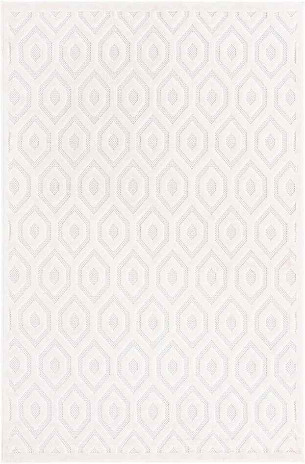 Detail image of 6' x 9' Easy-Clean Trellis Textured Indoor / Outdoor Rug