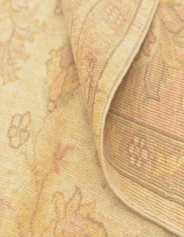 Detail image of 6' 8 x 8' 3  Hand Knotted Peshawar Ziegler Rug